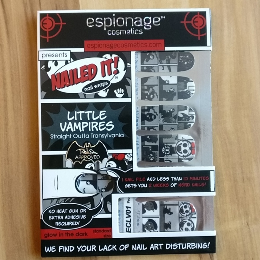 Little Vampires Nail Wraps